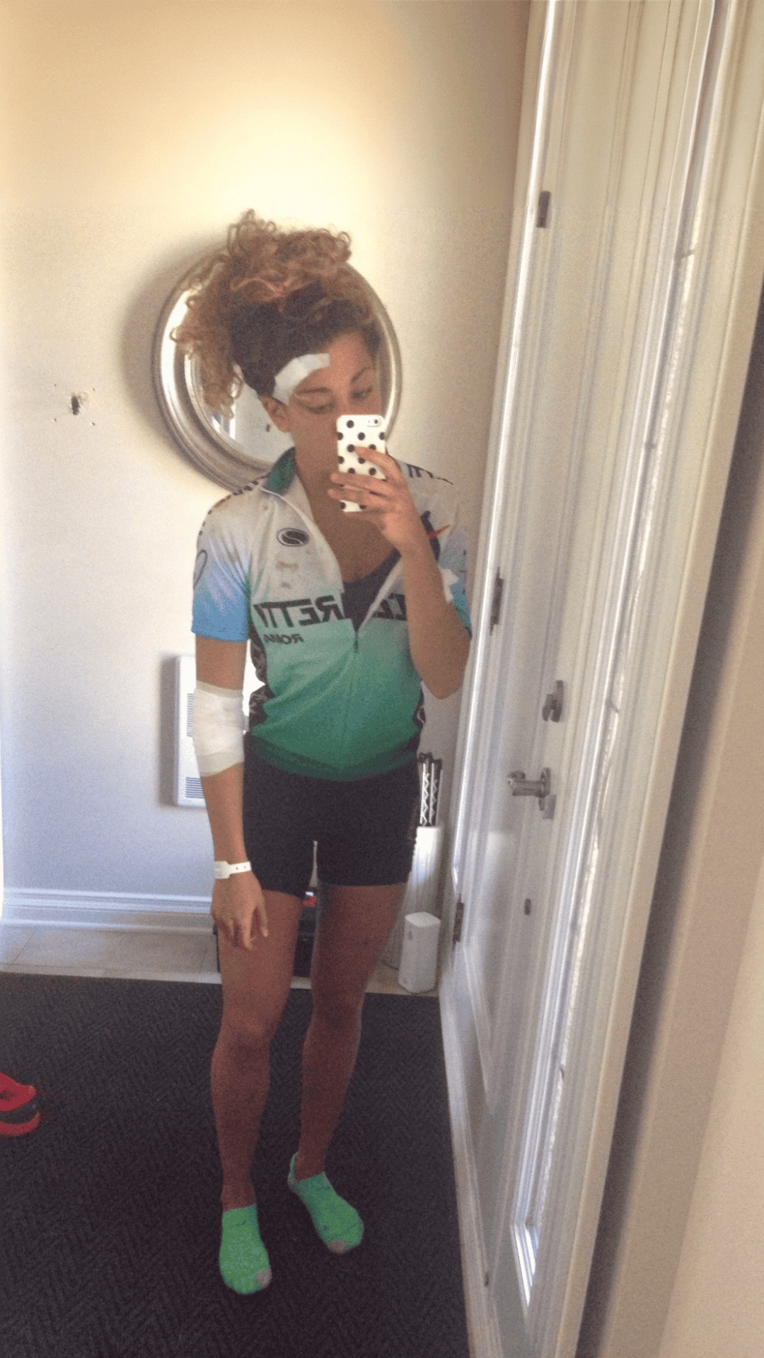 Alexis during her recovery journey