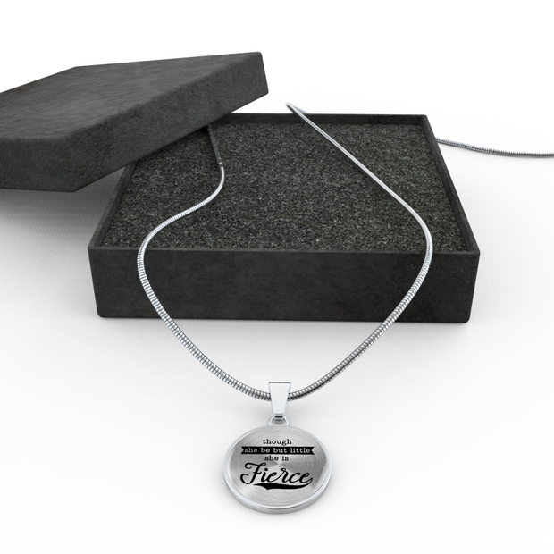 Little But Fierce Necklace - Jewelry - Flexis Fitness