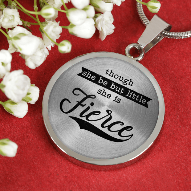 Little But Fierce Necklace - Jewelry - Flexis Fitness