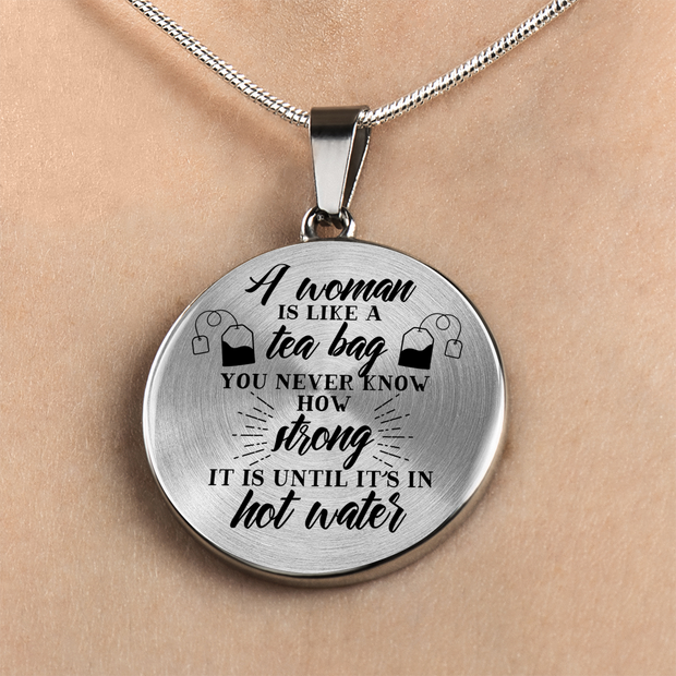 Strong In Hot Water Necklace - Jewelry - Flexis Fitness