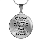 Strong In Hot Water Necklace - Jewelry - Flexis Fitness