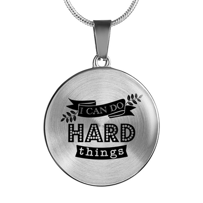 I Can Do Hard Things Necklace - Jewelry - Flexis Fitness