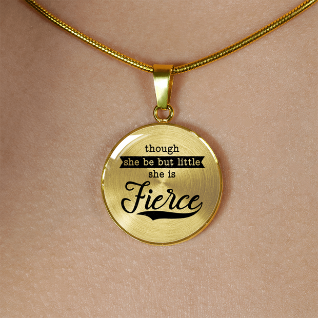 Little But Fierce Necklace - Jewelry - Flexis Fitness