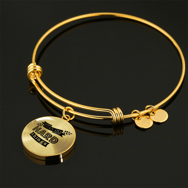 I Can Do Hard Things Bangle - Jewelry - Flexis Fitness