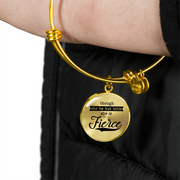 Little But Fierce Bangle - Jewelry - Flexis Fitness