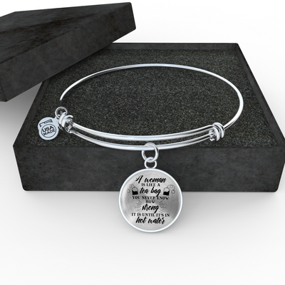 Strong In Hot Water Bangle - Jewelry - Flexis Fitness