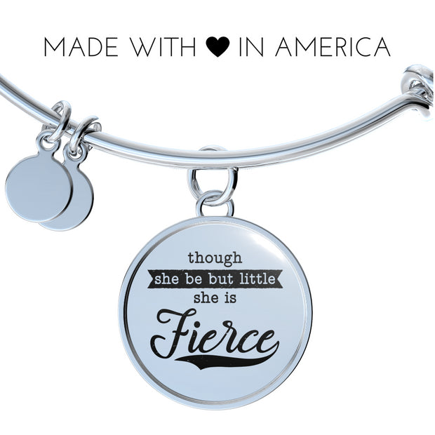 Little But Fierce Bangle - Jewelry - Flexis Fitness