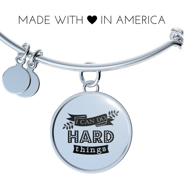 I Can Do Hard Things Bangle - Jewelry - Flexis Fitness