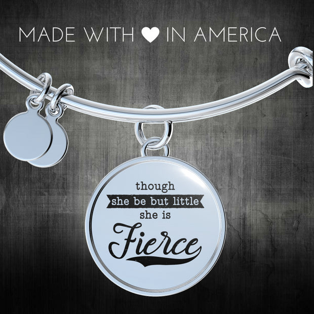 Little But Fierce Bangle - Jewelry - Flexis Fitness
